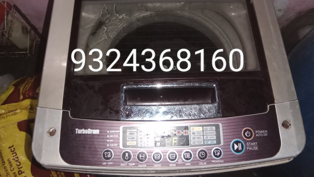 LG washing machine vibration and no spin problem replace check nut capsiter 