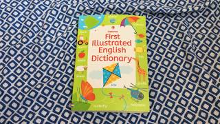 Usborne First illustrated english dictionary
