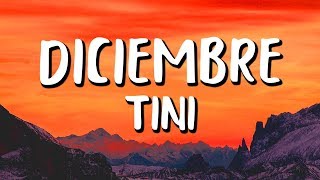 Video thumbnail of "Tini - Diciembre (Letra/Lyrics)"