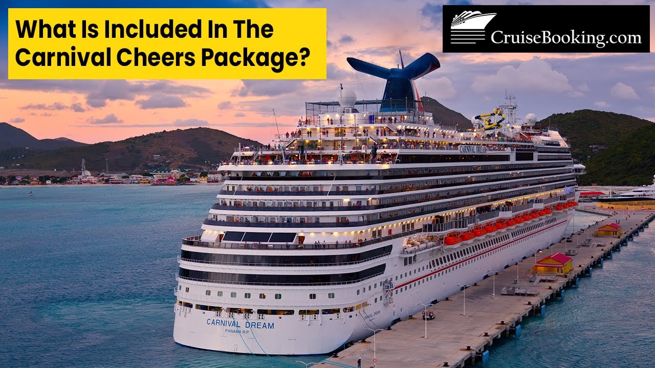 What is Included in the Carnival Cheers Package | CruiseBooking.com