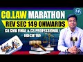 Company  Law Marathon Revision II CA CMA Final & CS Professional & Executive II Sec 149 onwards