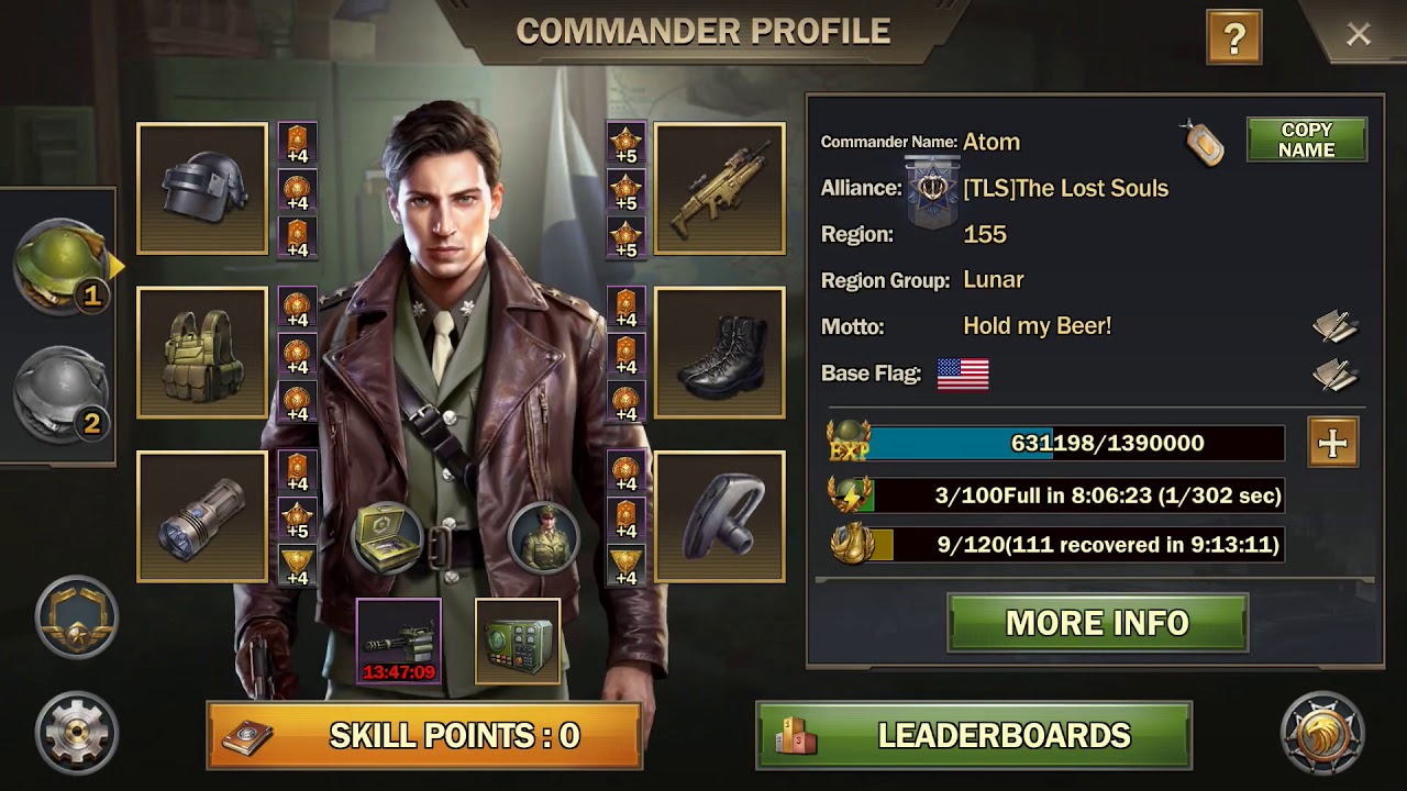 Z Day: Hearts of Heroes Guardian Radar Secret Weapon stats