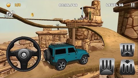 CAR GAMES AWESOME ANDROID & ISO GAME PLAY Mountain Climb 4x4 133
