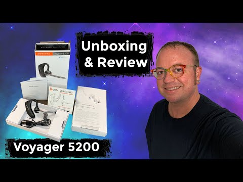 Plantronics Voyager 5200 - Unboxing and Review - Poly