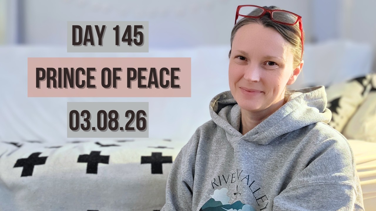 Day 145 Read Along With Me 3-8-26 One Year Daily Bible Reading KJV Audio