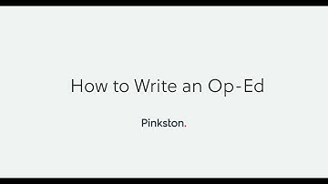 How To Write An Op-Ed: The Definitive Guide (2021)