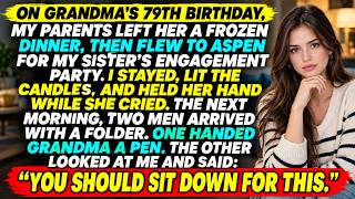 On Grandma's 79th My Parents Dumped a Frozen Meal and Ran — I Made Them Regret It