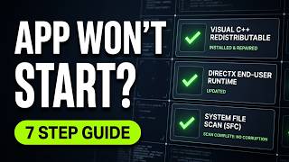 0xc000007b Error Fix — App Won't Start 7 Fixes That Actually Work (2026)