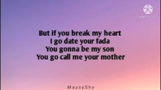 EBONY - Date Ur Fada ( Lyrics )