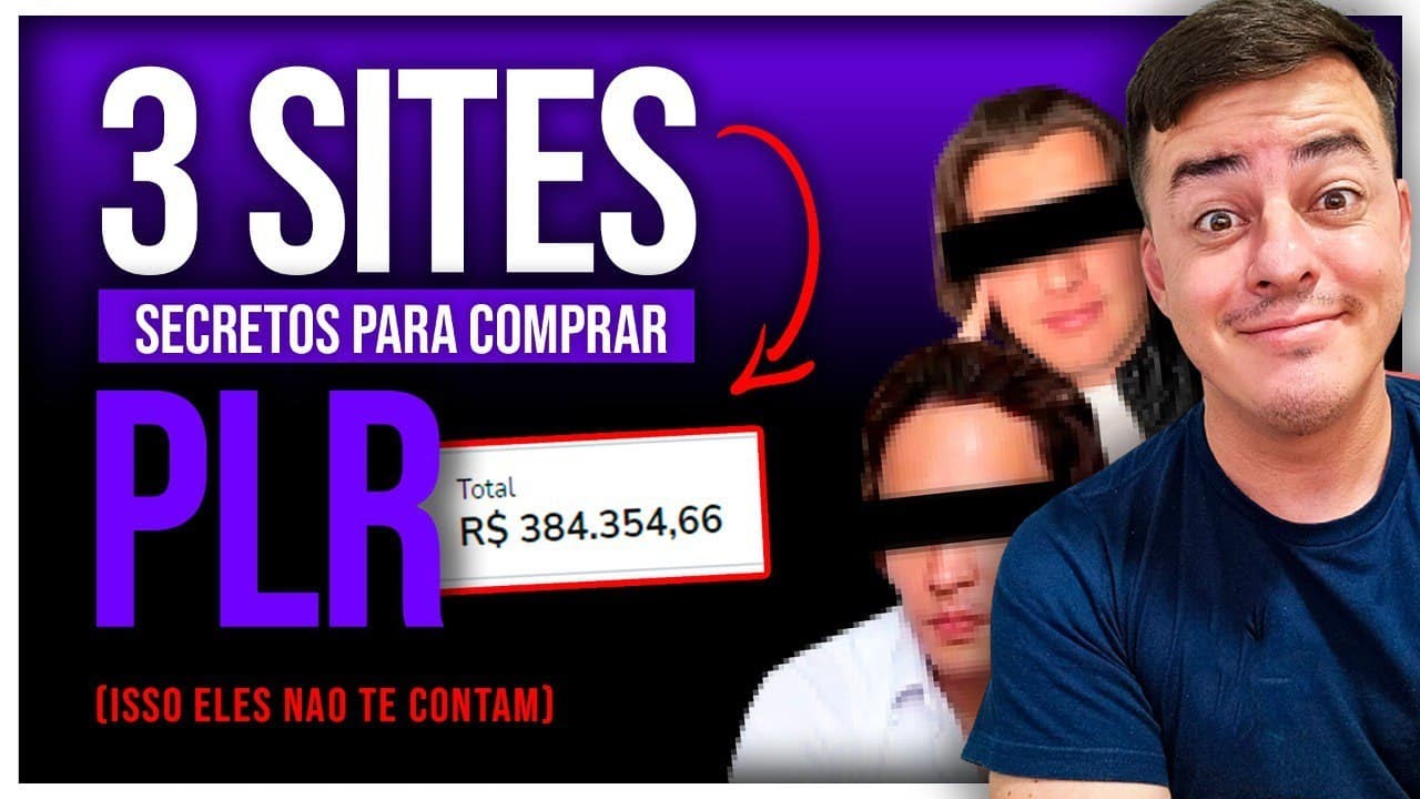 PLR Como Funciona 💰 3 Sites SECRETOS Pra Comprar PLR Thiago Finch e Kayky Janiszewski Não Mostram