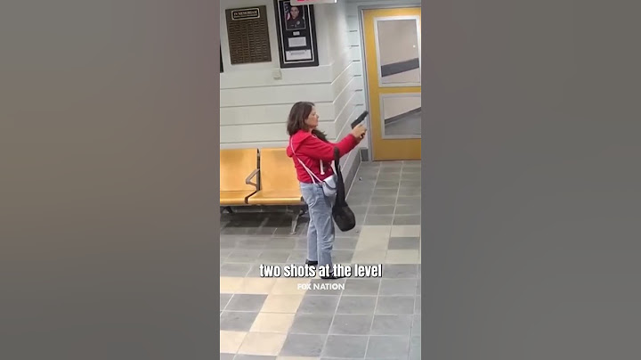 Woman opens fire on cops in police station 😱 | Fox Nation