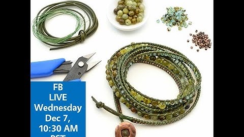 FB LIVE beadshop.com The Battle of the Boards: Laddering & Infinity Stitch