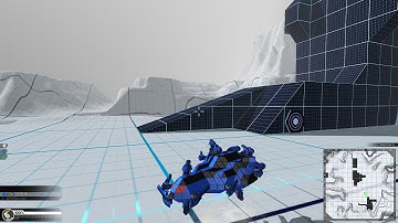 G&K =Robocraft= -.SMG Hover.- [Destructer Gun ship]