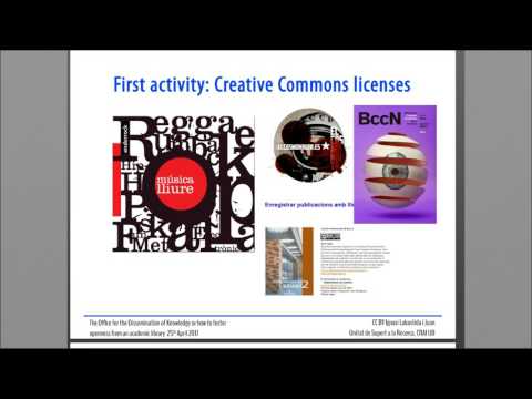 Webinar@ASIRA: How to foster openness from an academic library