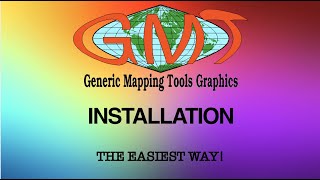 Easiest Way to Install Generic Mapping Tools #GMT #Installation #PyGMT #EarthInversion screenshot 2