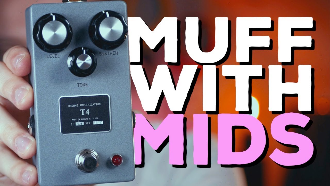 THE BEST MUFF YOU CAN GET! Browne Amplification T4 Fuzz (Demo)