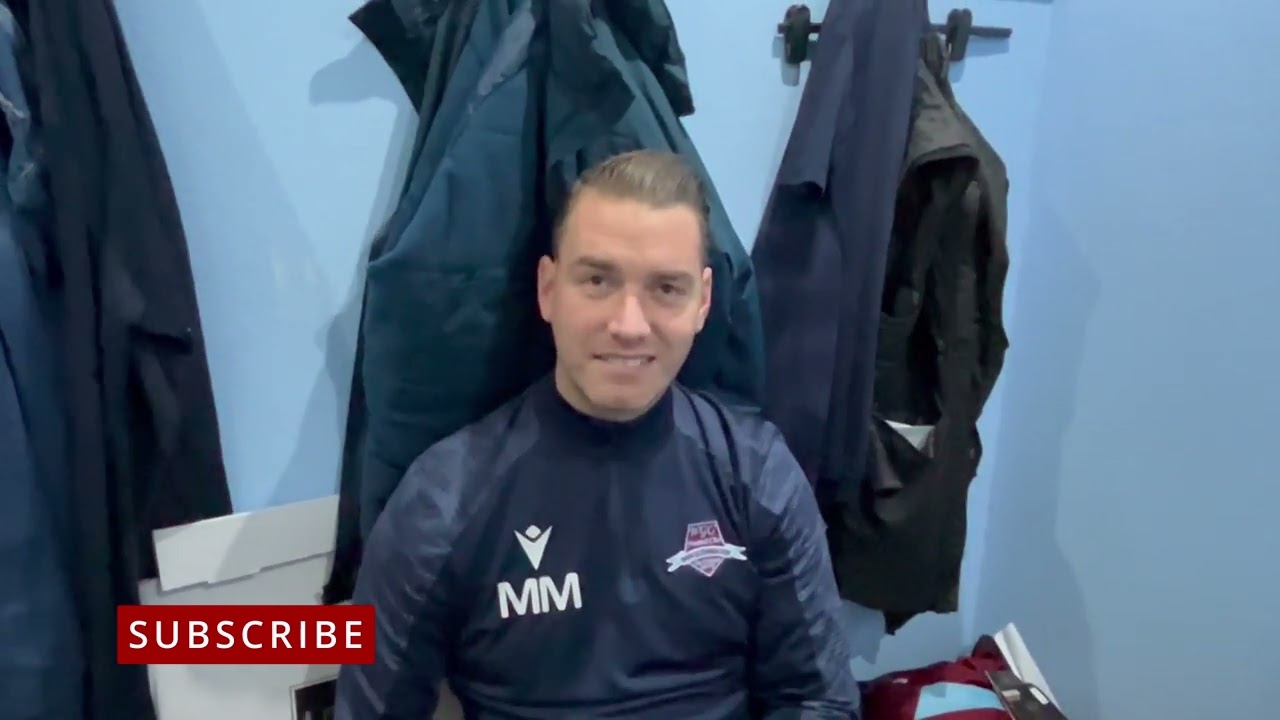 POST MATCH REACTION from WELWYN GARDEN CITY boss MAX MITCHELL after the FC ROMANIA game