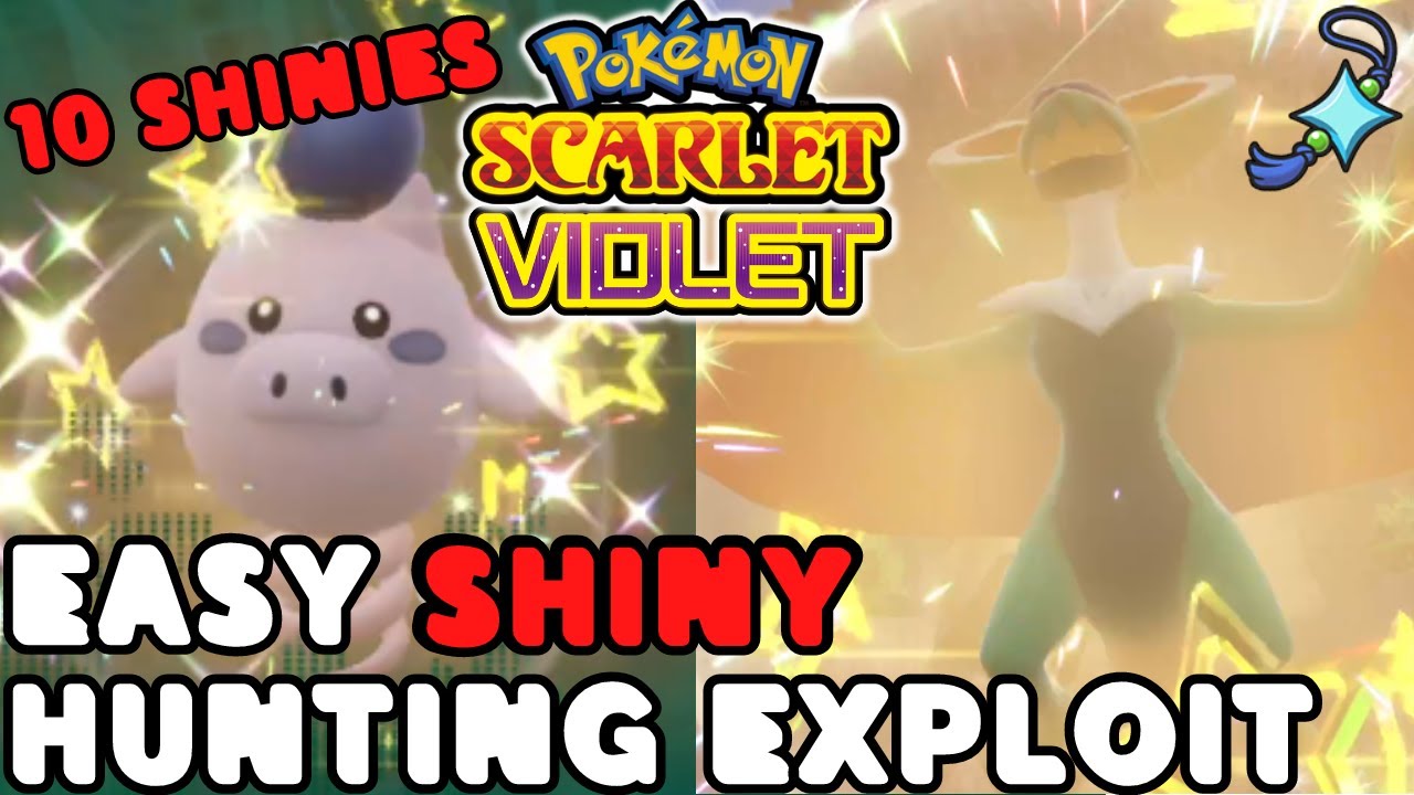 Pokémon Scarlet and Violet exploit makes it easier to hunt shiny