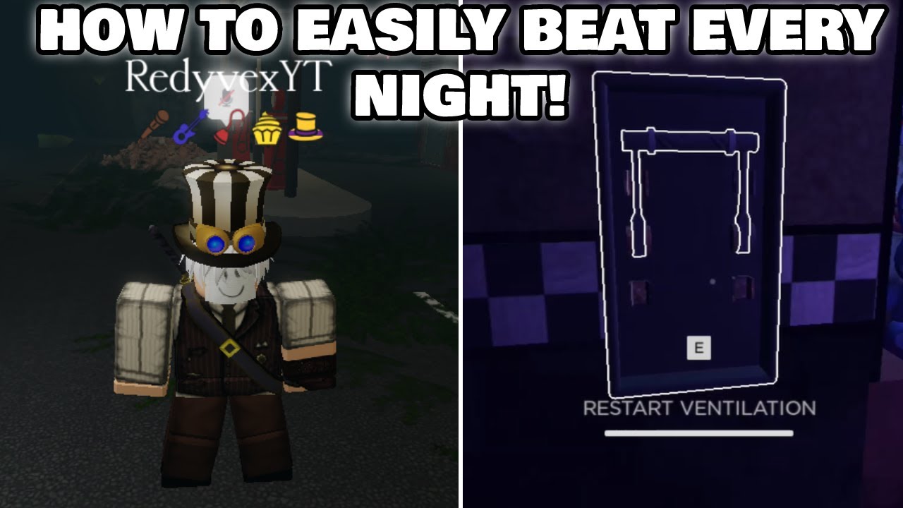 FNAF Roblox Forgotten Memories 6/20 Mode COMPLETE (Night 6 Solo