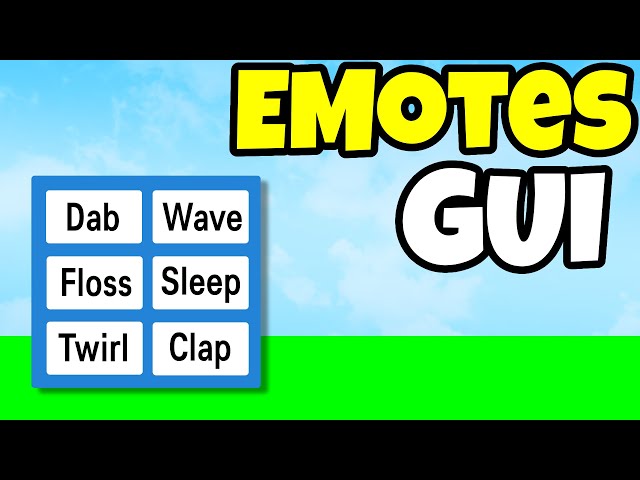 How to Make a Working EMOTE in ROBLOX STUDIO! 