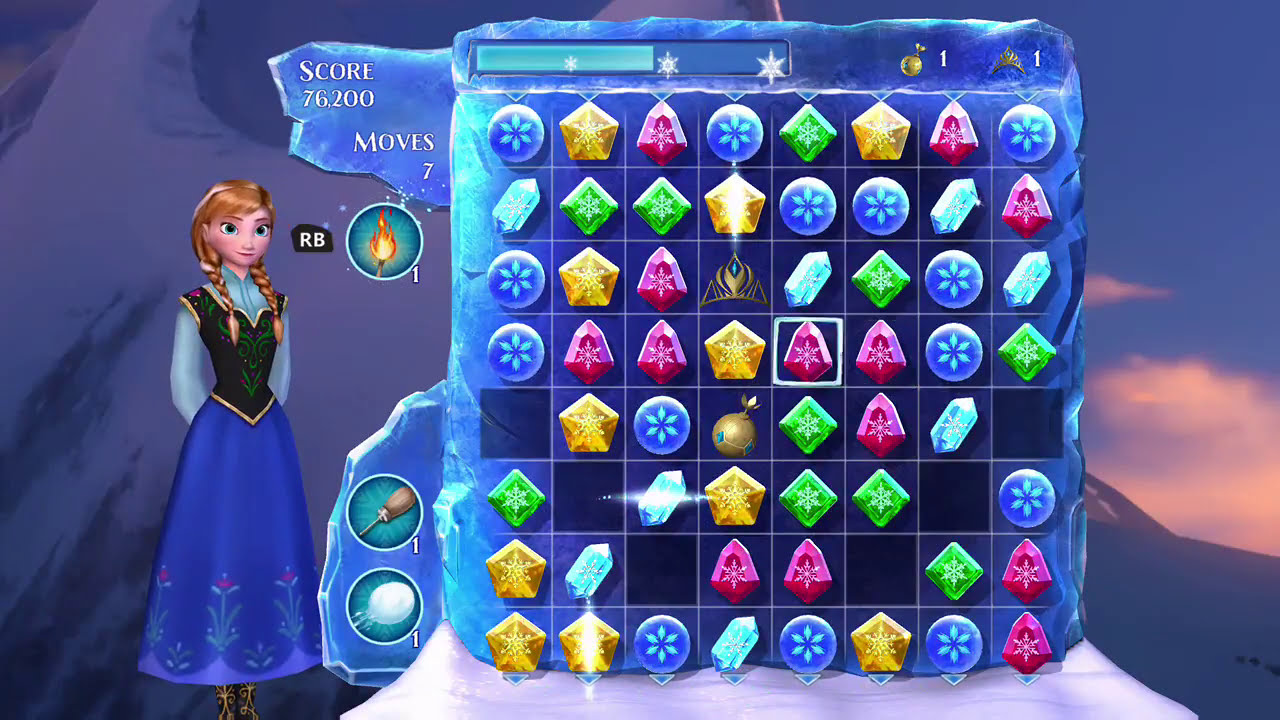 Frozen Free Fall Snowball Fight XBOX YouTube