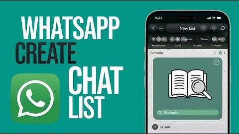 How to create & manage chat list on WhatsApp -(2025)