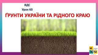 ЯДС урок 60 ҐРУНТИ УКРАЇНИ ТА РІДНОГО КРАЮ