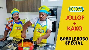 Isaac K. Aning (Mr. Bobolebobo) cooks Jollof with Kako!