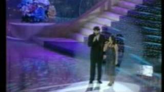 Video thumbnail of "Vivo per lei - Andrea Bocelli & Helene Segara (Je vis pour elle)"