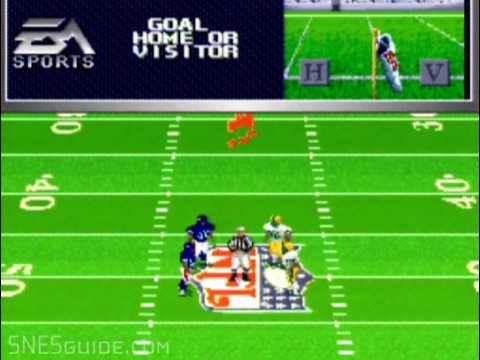 Madden NFL '98 - SNES Gameplay