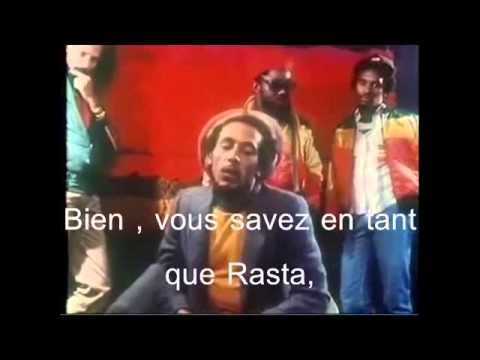Bob Marley Interview à Zurich , Suisse 1980 Sous Titres