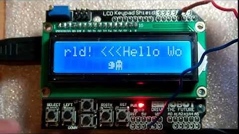 Arduino Pacman "Hello World"