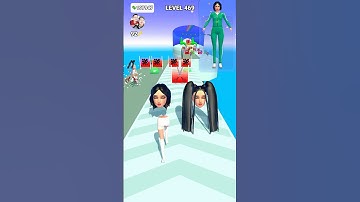 Build A Queen 👸 squid game iOS Game #shorts