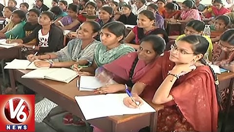 Students Facing Problems With Lack Of Minimal Facilities In Kakatiya University | Warangal | V6 News