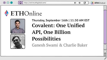 Covalent: One Unified API, One Billion Possibilities