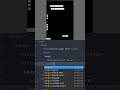 Login Form Demo using HTML &amp; CSS 🔐 | Clean UI | #Shorts #Octrin