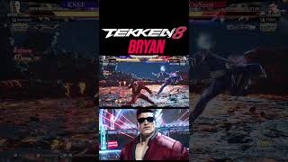 Tekken 8 Season 2 😱 Knee Bryan Combo 😱 #shorts #bryan