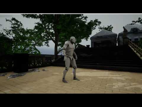 UE4 Rain Post-process Camera