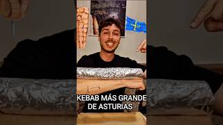 El Kebab más grande de Asturias🥙 #kebab #durum #gastronomia #restaurante #oviedo #asturias #gijon