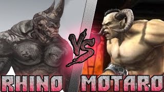 Носорог VS Мотаро / RHINO (Marvel) vs MOTARO (Mortal Kombat) - Кто кого? [bezdarno]