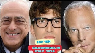 Top Billionaires in Italy with Net Worth
