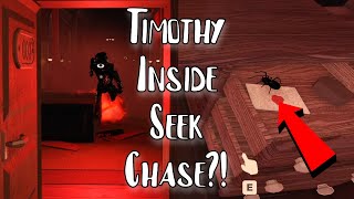 Timothy Jumps Me In Seek Chase! - Roblox Doors Hotel Doors