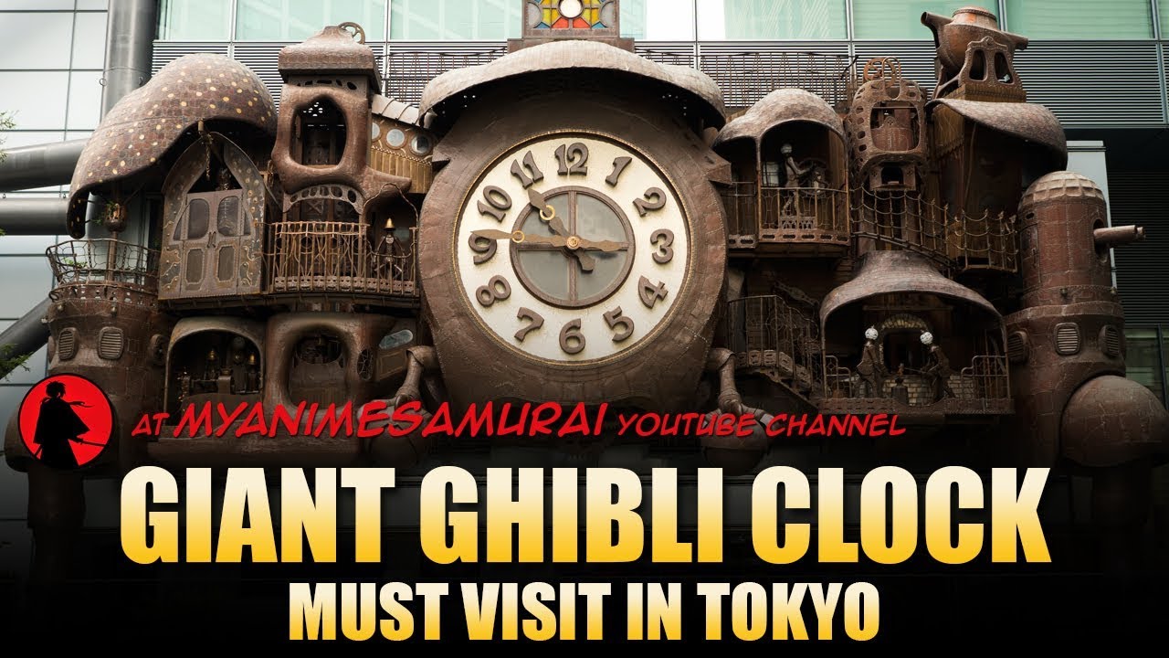 Ghibli Giant  Clock “Ni-Tele Really Big Clock”