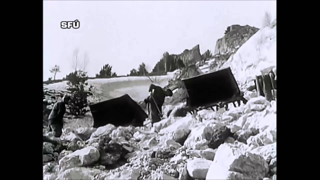 Stavba krpeľianskej priehrady