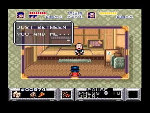 Legend of Mystical Ninja - Konami Code