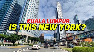 Is This  New York! Surprising 4k Driving Tour Kuala Lumpur Malaysia 🇲🇾 2026 Beautiful View Of KL