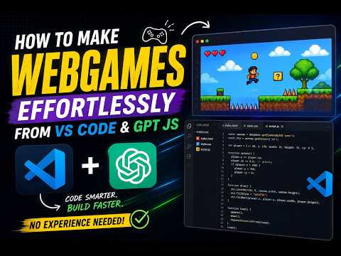 🚀 Build a Web Game in 10 Minutes Using ChatGPT + VS Code (HTML, CSS & JavaScript)