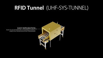 Product Video: RFID Tunnel Solution for Intralogistics (UHF-SYS-Tunnel)