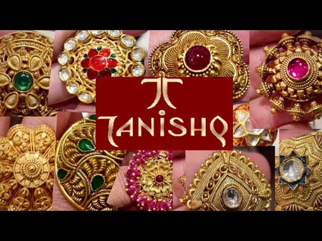 Gold umbrella ring designs with price and weight | tanishq gold umbrella  ring - YouTube