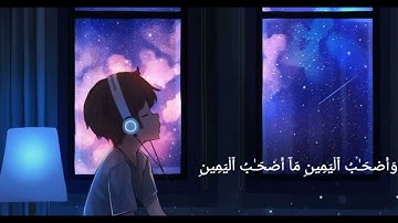 حالات واتس اب قران كريم _ وصف اصحاب اليمين♥️♥️
